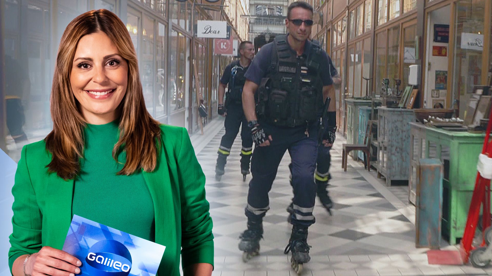 Sicherheit mal anders: Polizisten auf Rollerblades und Sträflinge im Wohnzimmer