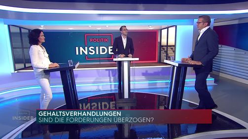 PULS 24 Die Politik-Insider  PULS 24 Politik-Insider 2022 - rechtefrei Folge 36: Die Politik-Insider zur Inflation: Mit Eva Glawischnig und Stephan Zöchling