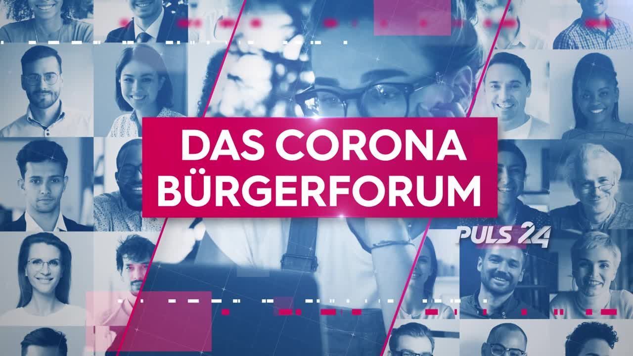 PULS 24 Corona-Bürgerforum vom 22.02.2021