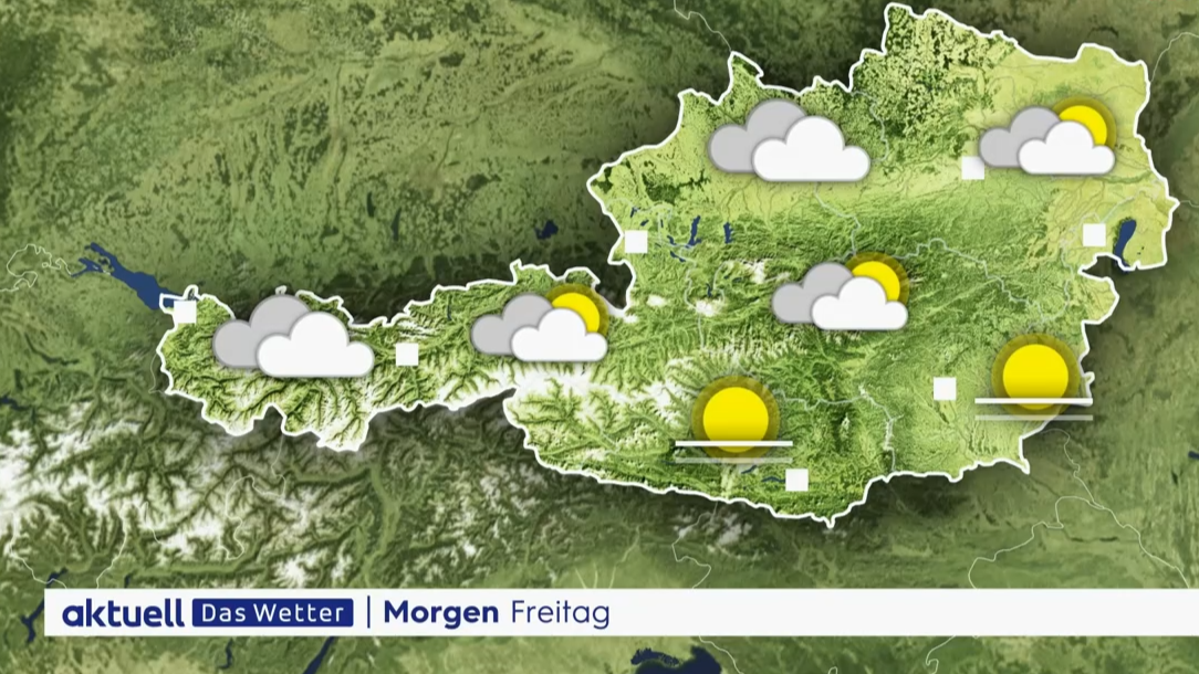 Aktuell: Das Wetter vom 30.01.2025