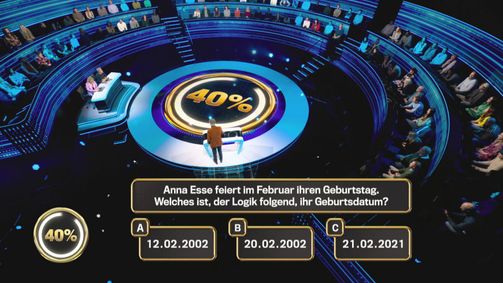 Das 1% Quiz - Wie clever ist Deutschland? Das 1% Quiz - Wie clever ist Deutschland? Folge 5: Cupcake-Rechnen, Würfelspiele und Liebesglück in vier Sprachen