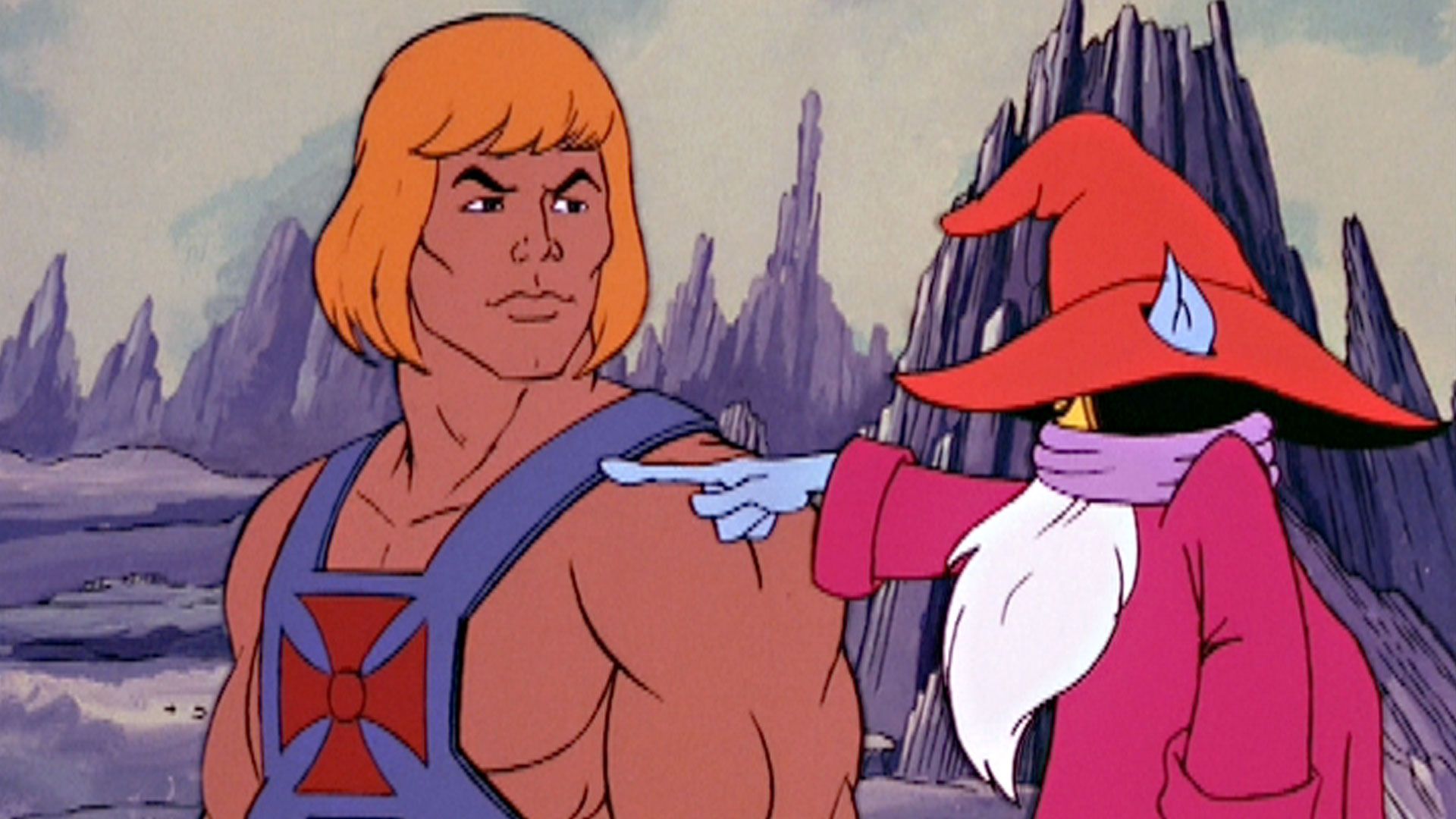 He-Man auf der Straße