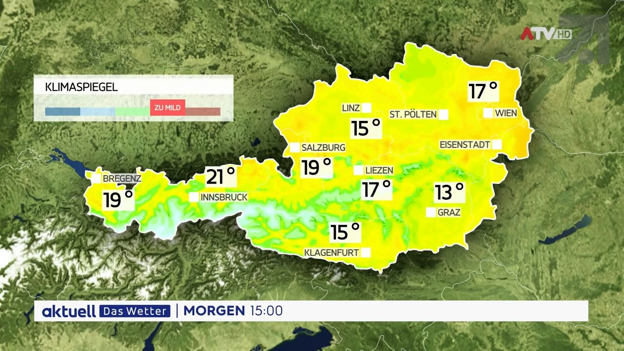 Aktuell: Das Wetter vom 24.10.2024