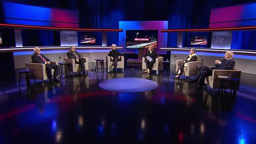 Pro und Contra Pro & Contra - PULS 4 News-Talk - 2022 - rechtefrei  Folge 4: Pro und Contra: Geheime Nebenabsprachen - Neuer Stil oder politischer Alltag?