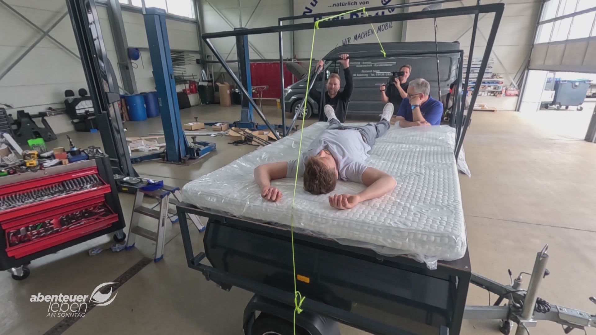Ferienwohnung to go: Rudi baut einen Faltcaravan