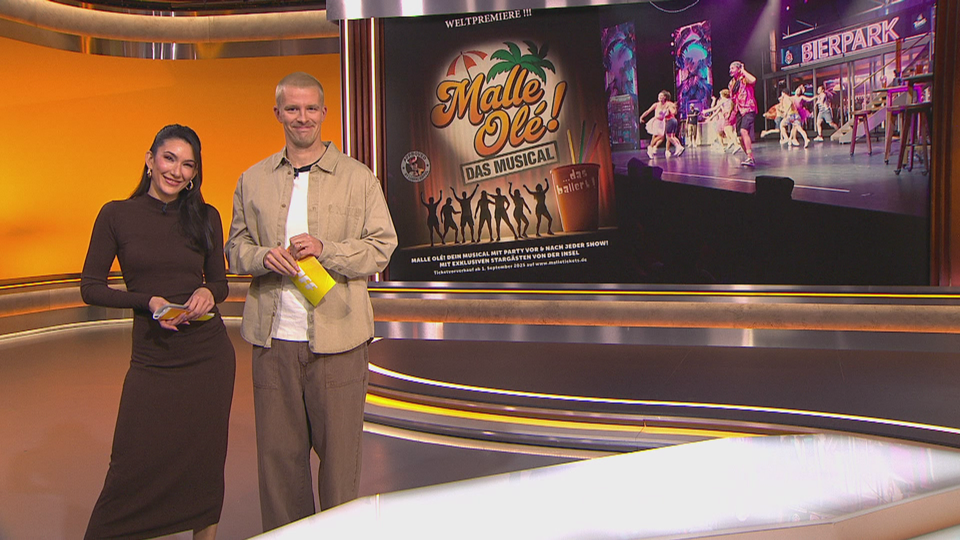 Endlich Ballermann in Deutschland: "Malle Olé - Das Musical" feiert Premiere