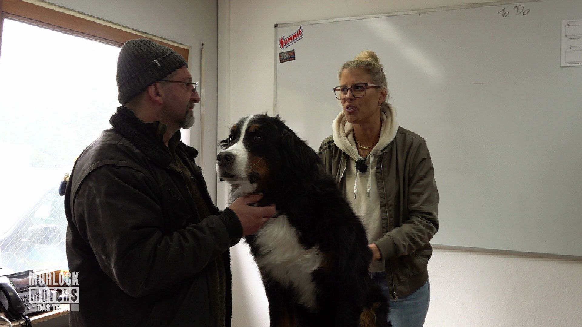 Tierärztin "Doc Polly" zu Besuch auf dem Morlock-Motors-Hof