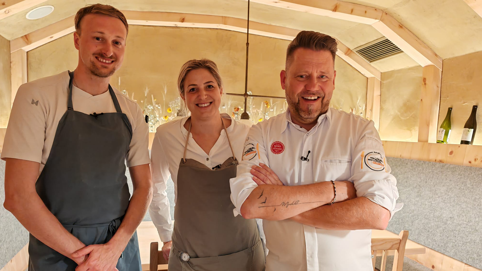 Brutale Nachhaltigkeit im Lokal "Mocking das Wirtshaus"