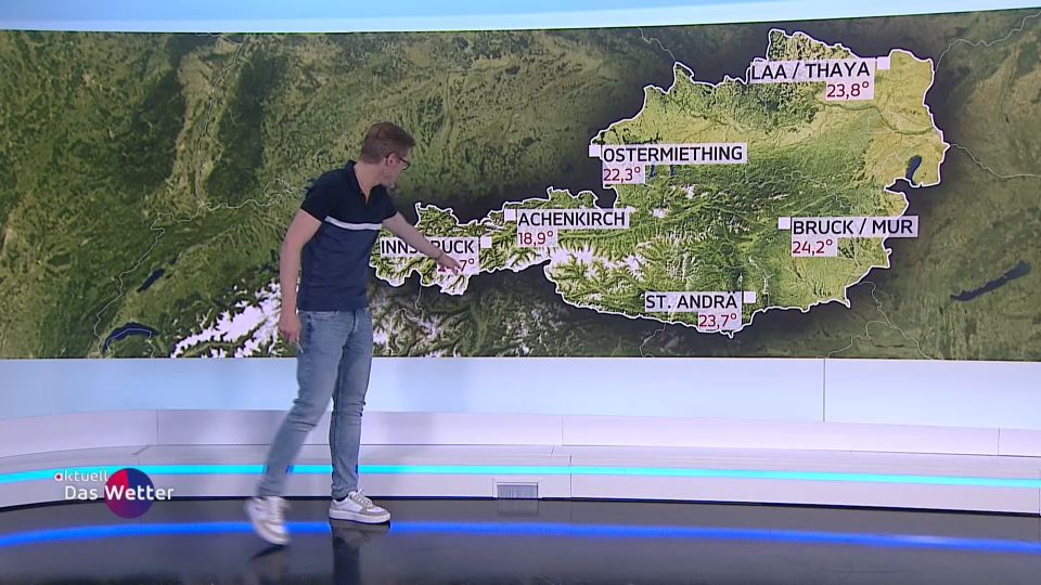 Aktuell: Das Wetter vom 14.05.2025