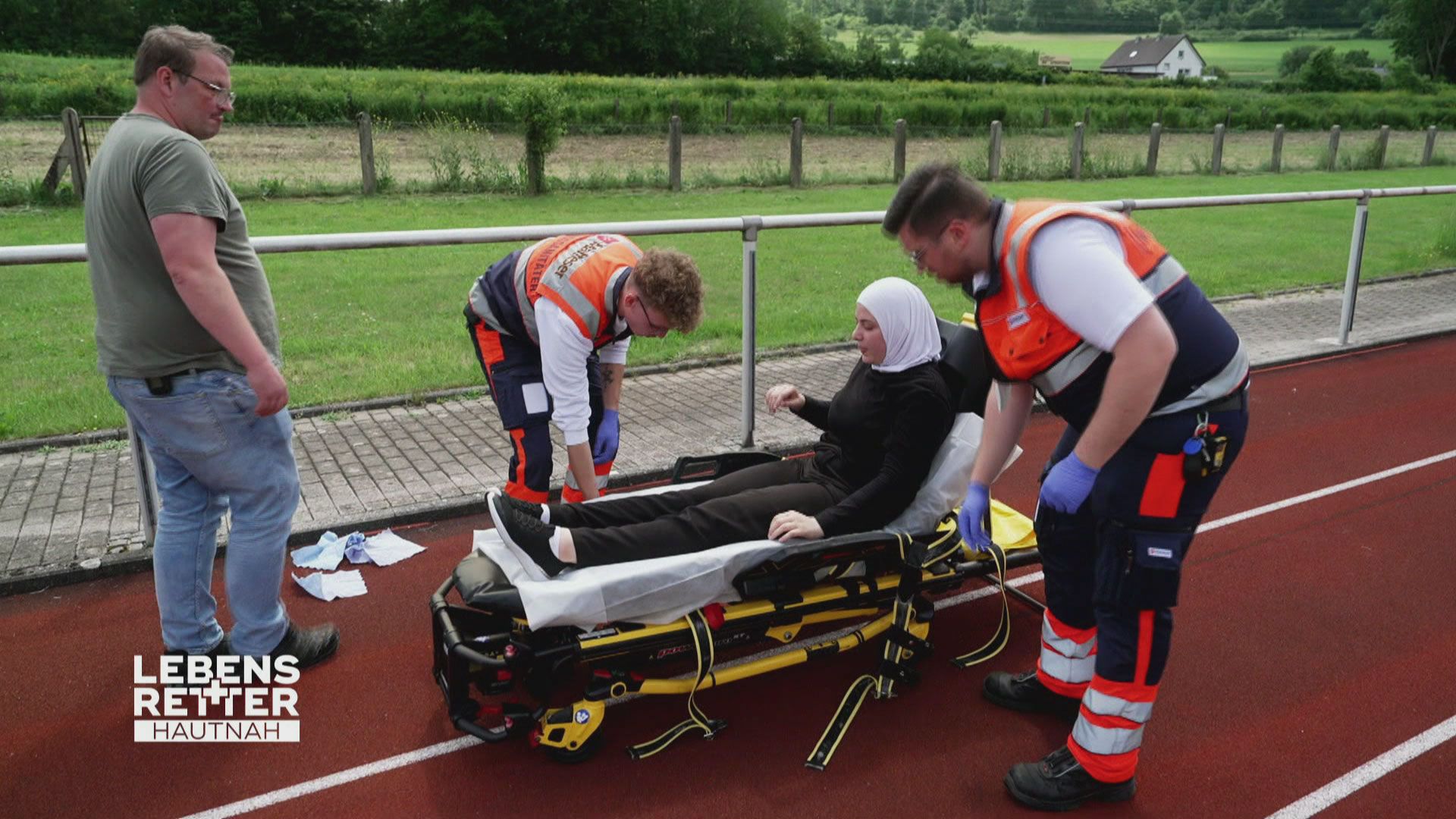 Einsatzgebiet Aalen: Sportunfall in einer Schule