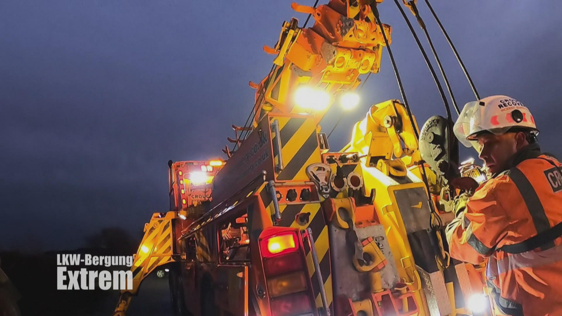 Ein Wagen voller Schotter