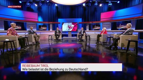 Pro und Contra  Pro & Contra - PULS 4 News-Talk - 2021 - rechtefrei Folge 7: Pro und Contra: Reibebaum Tirol – Wie belastet ist die Beziehung zu Deutschland?