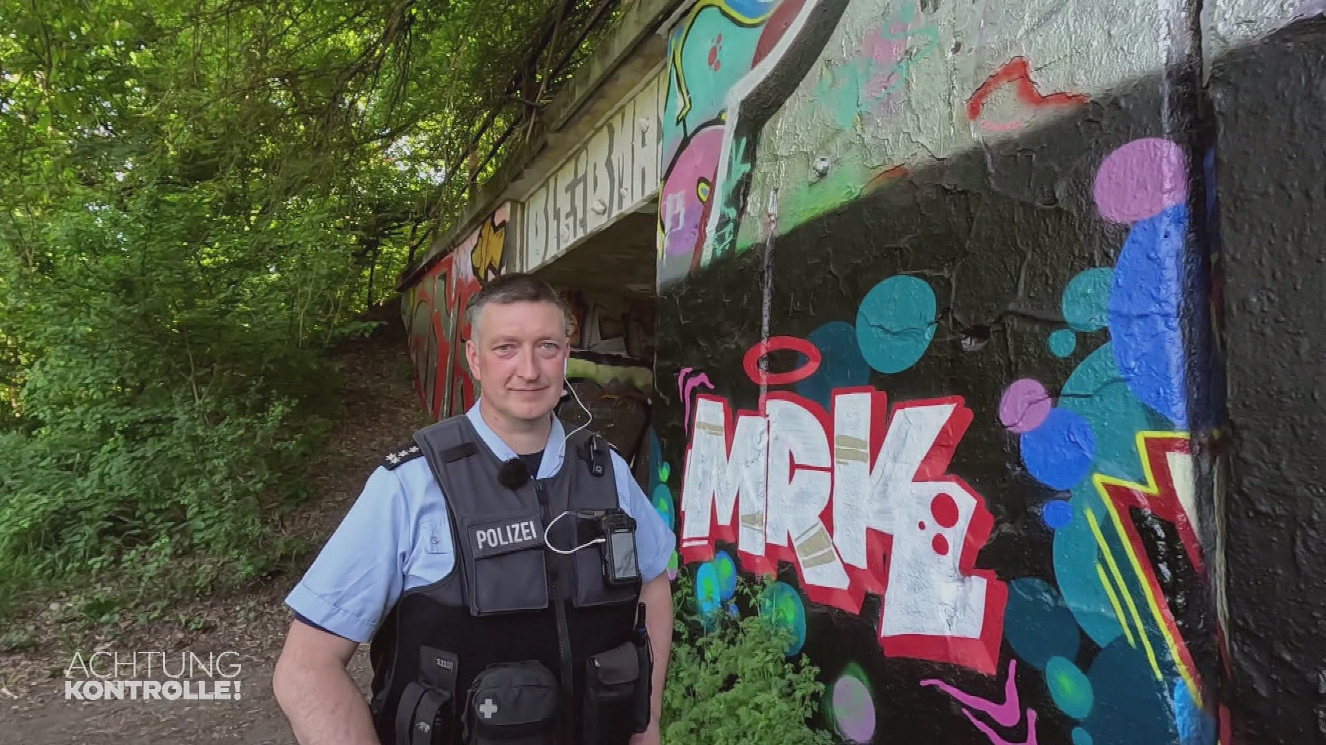 Bundespolizei Berlin - Graffiti-Sprüher gestellt