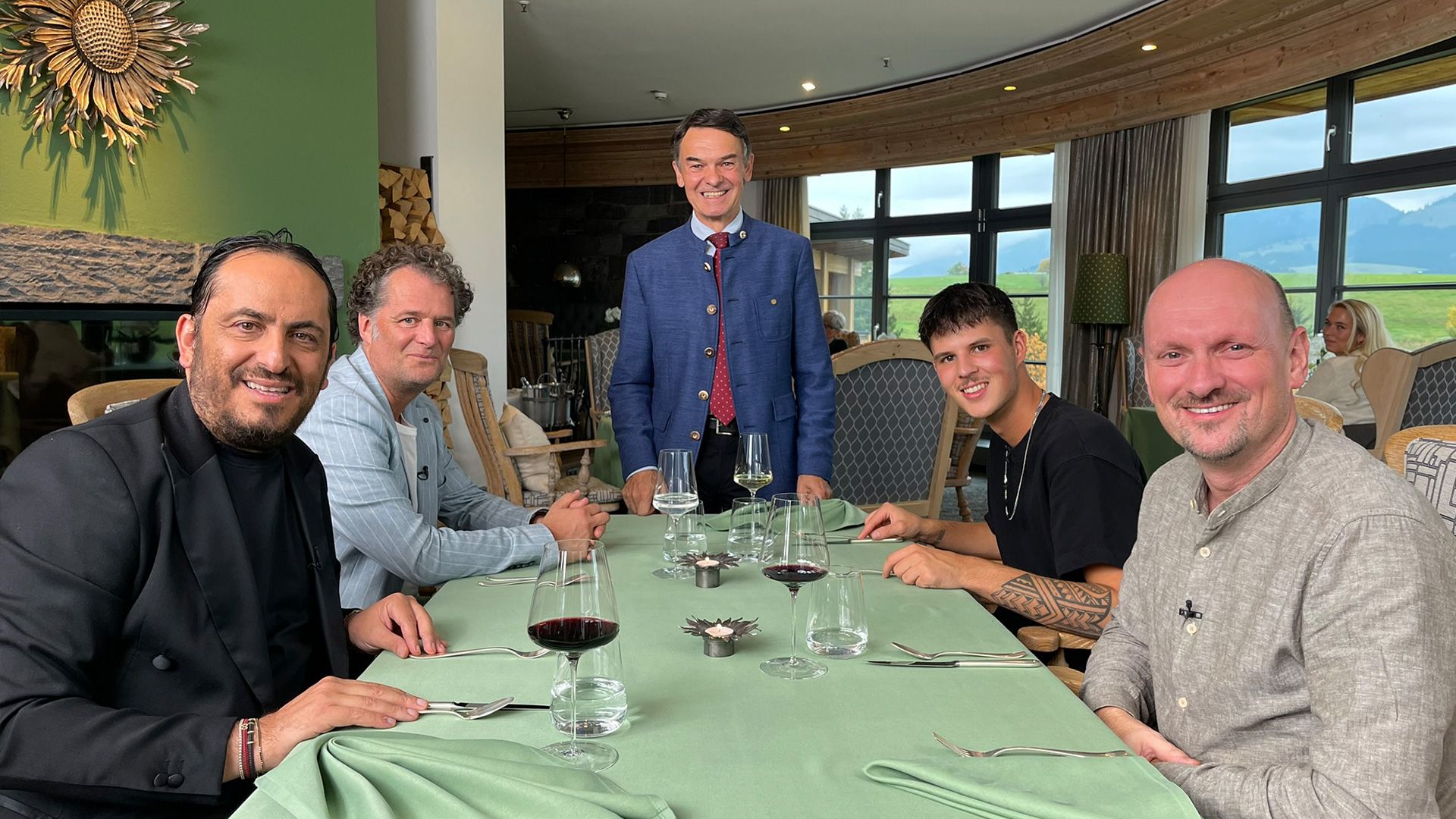 Finale mit Gourmetküche im Restaurant "Silberdistel"