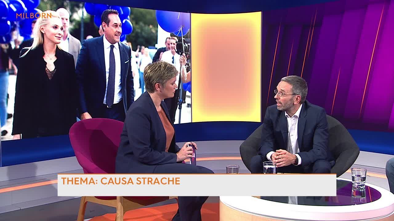 Corinna Milborn lädt zum Polit-Gespräch mit FPÖ-Klubchef Herbert Kickl