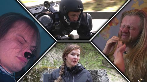 Das Duell um die Welt - Team Joko gegen Team Klaas Das Duell um die Welt - Team Joko gegen Team Klaas Folge 3: Katrin Bauerfeind, Felix Kroos, Wilson Gonzalez und Icke Dommisch