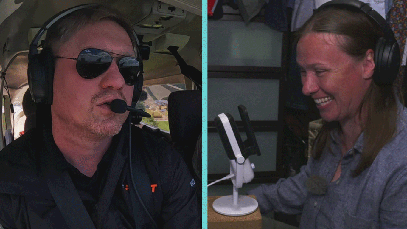 Wenn der Flugplan ruft und das Mikro wartet – Janinas Balanceakt im Alltag