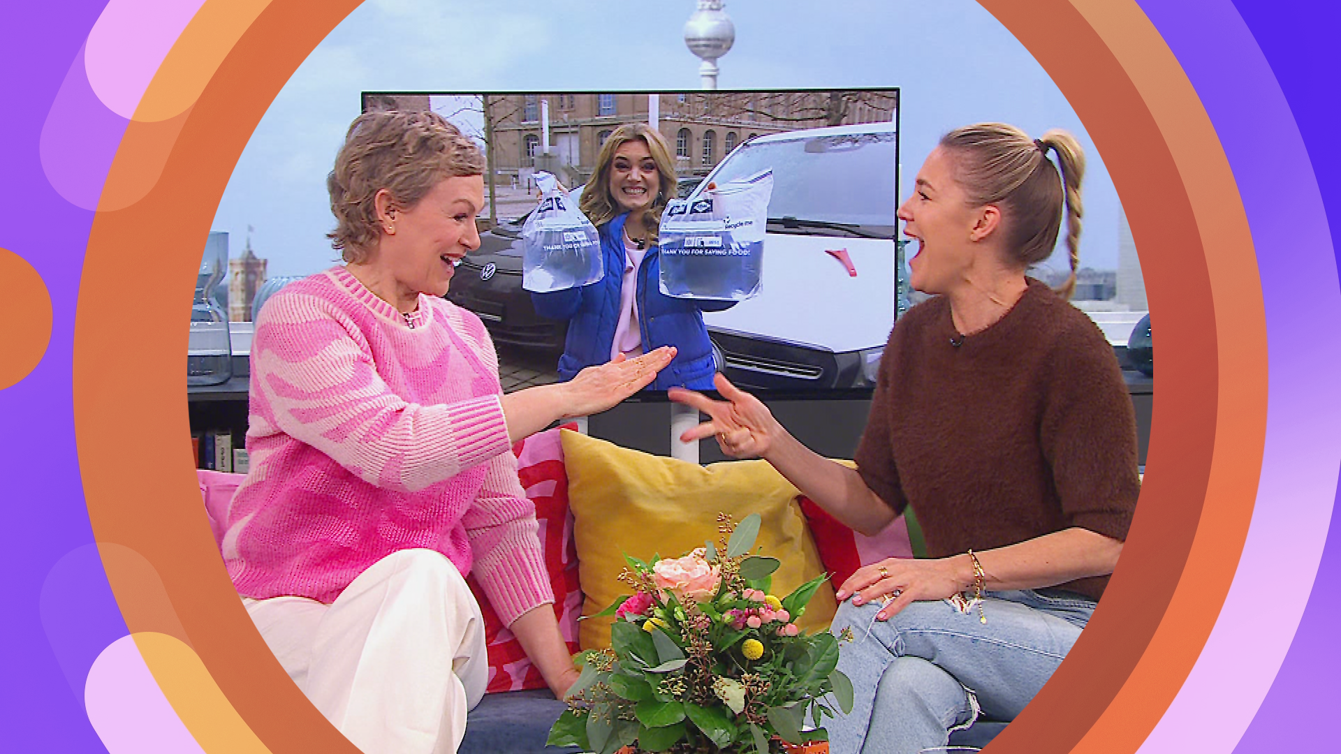 Kabelsalat und Erbensuppe mit Karen und Alina