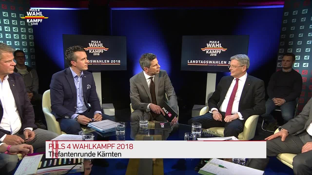 Landtagswahl Kärnten: Die Elefantenrunde vom 28.02.2018
