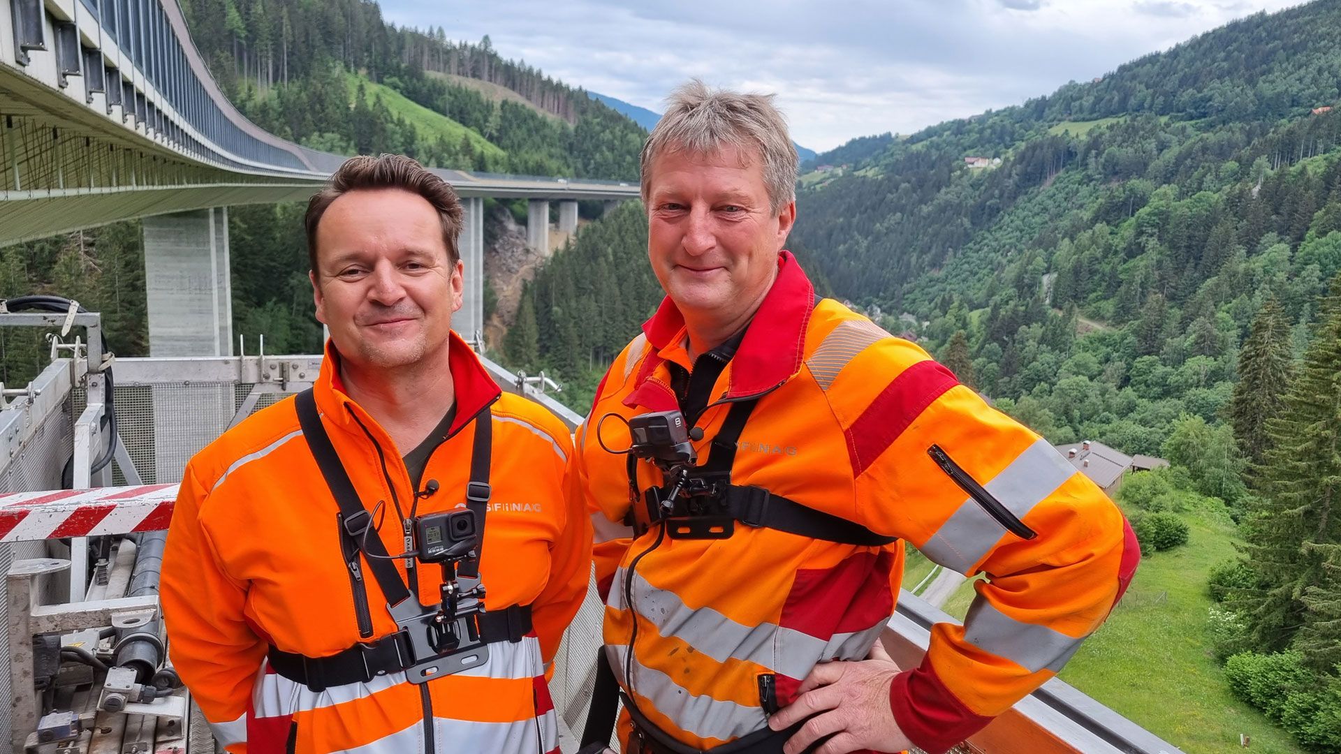 Nord-Südachse Kremsbrücke - Tauernautobahn Brückeninspektion