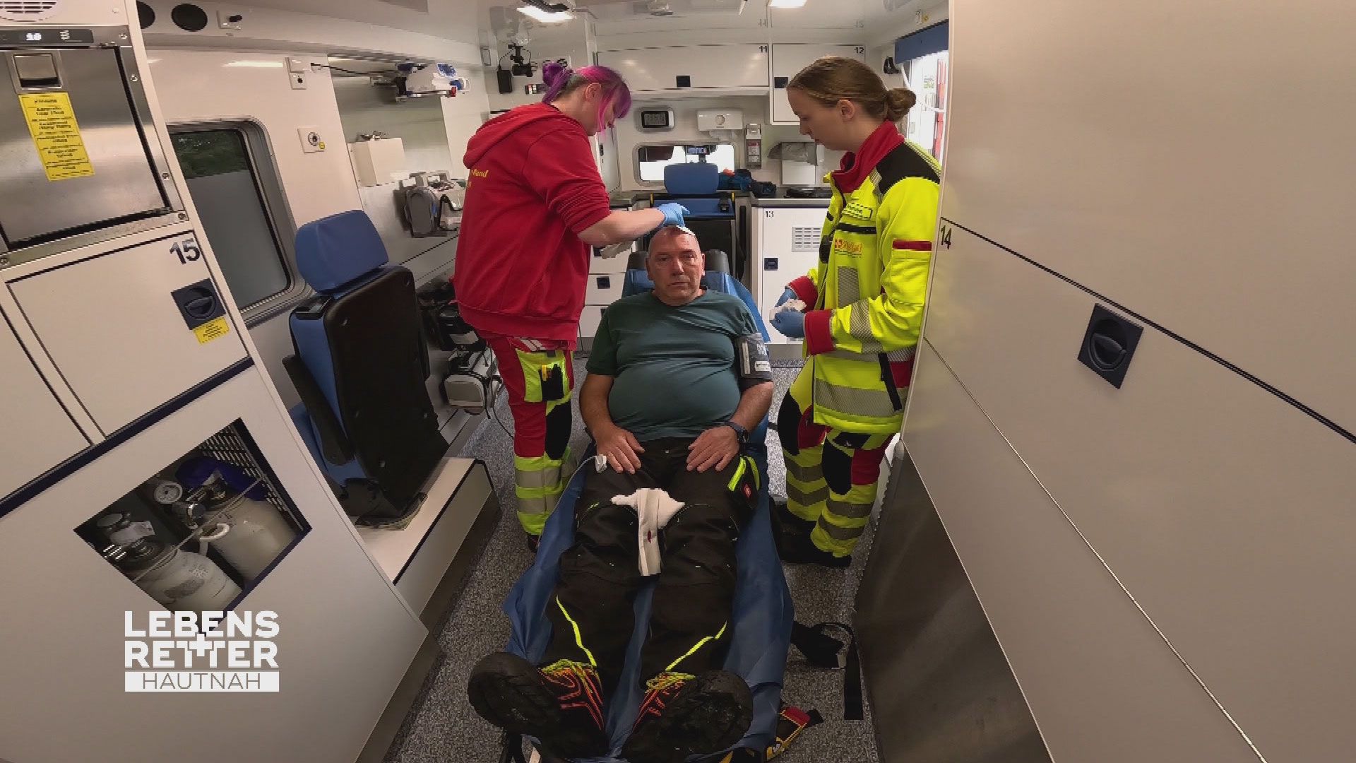 Einsatzgebiet Leipzig: Arbeitsunfall mit Kopfverletzung