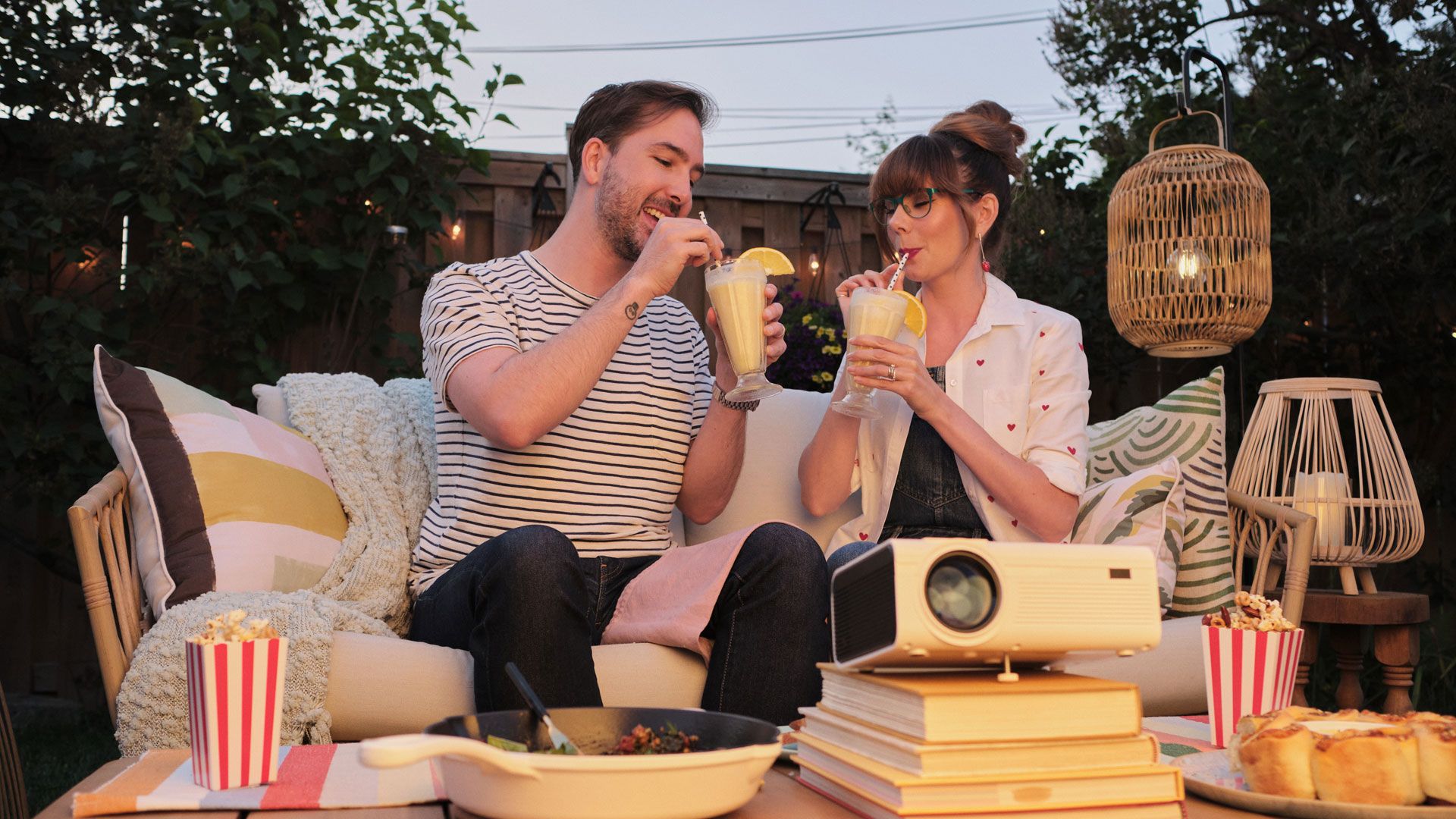 Filmabend mit Snacks