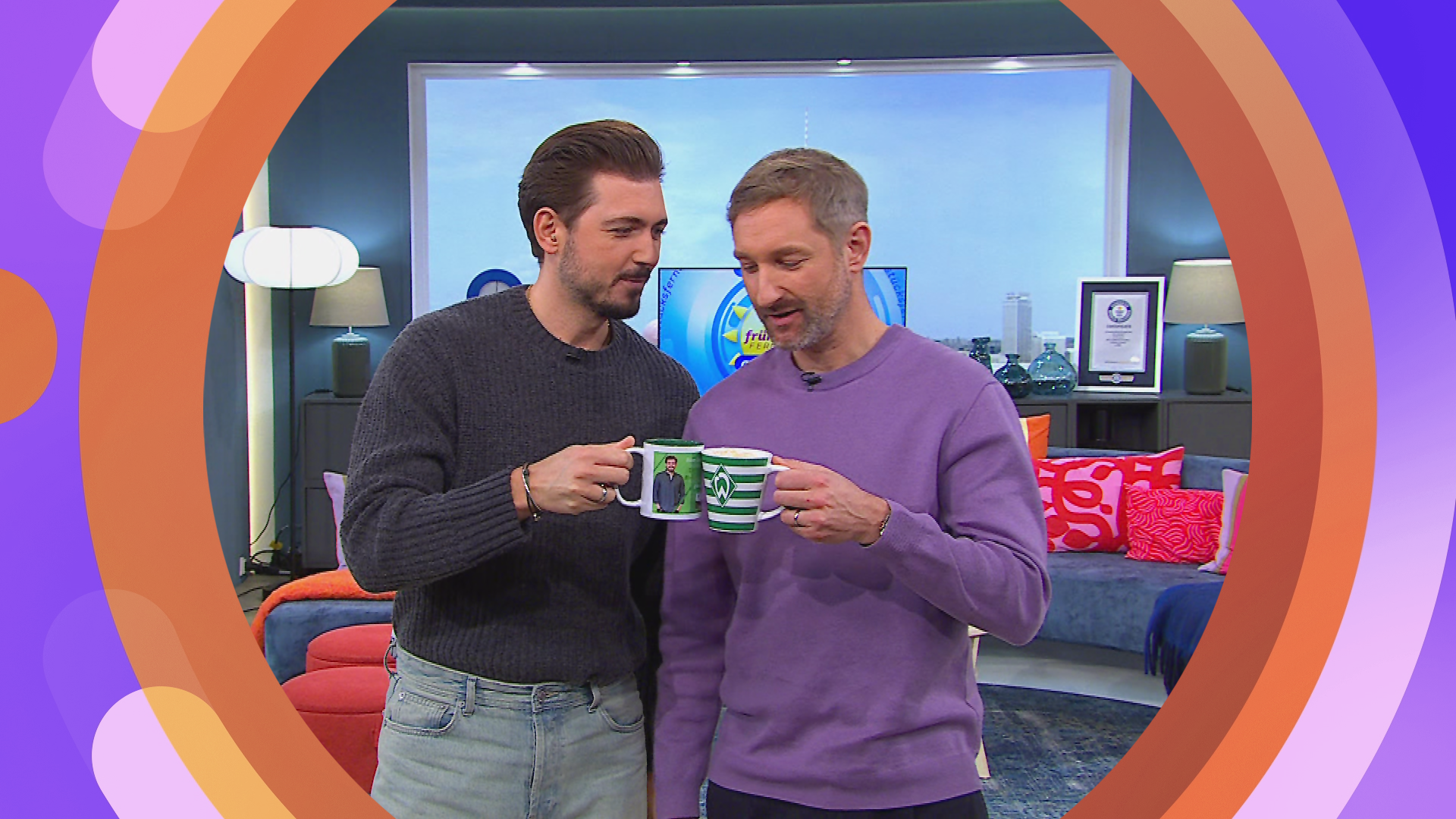 Chris und Boschi schunkeln sich in Weihnachtsstimmung