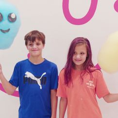 Süßer Trend aus den USA: Gesichter aus Zuckerwatte