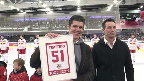 ICE Hockey League Sport - IceHL: Ice Hockey League - Season 2023/24 Folge 346: "Wunderschöne Zeit": Ehrung von Salzburg-Legende Matthias Trattnig
