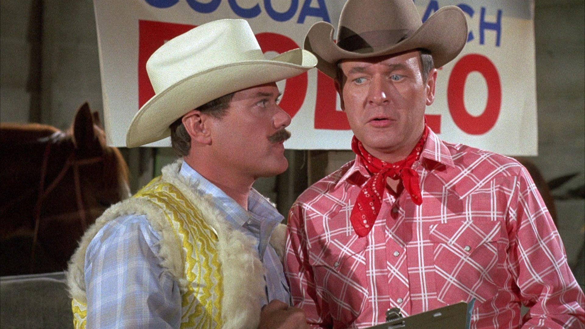 Dann macht der Reiter plumps