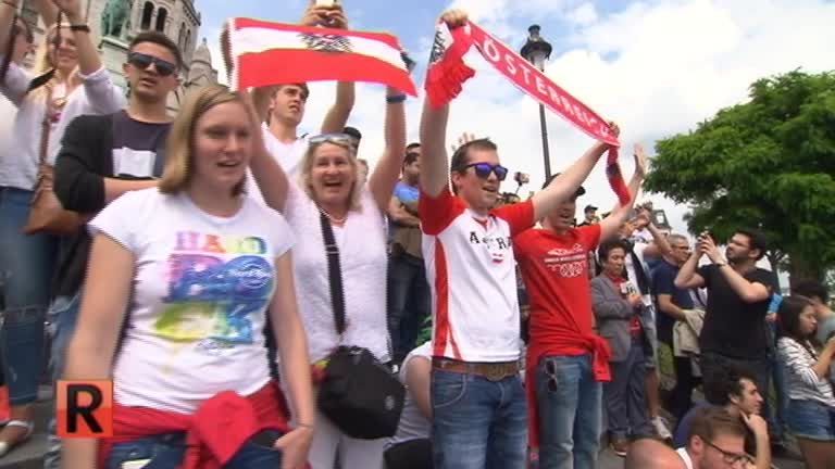 WIR SIND EUROPAMEISTER! Österreichische Fans on Tour (Teil 1)