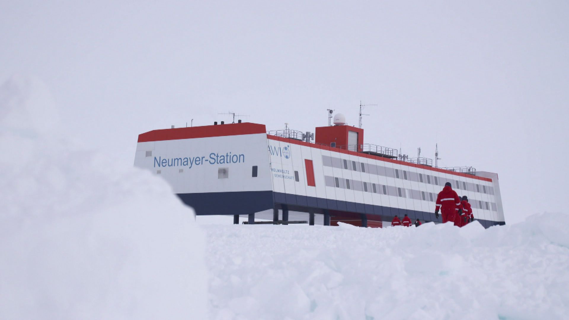 Zu Besuch auf der Neumayer-Station in der Antarktis