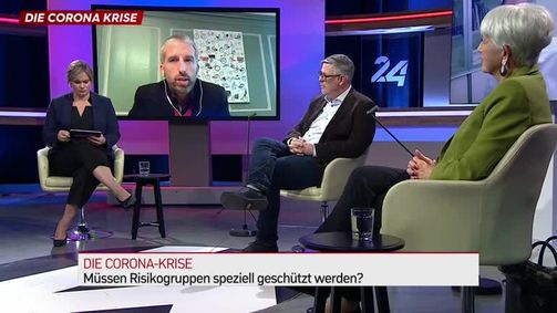 Pro und Contra Pro & Contra - PULS 4 News-Talk - 2020 - rechtefrei Folge 13: Die Corona-Krise – "Kampf gegen das Virus, koste es was es wolle?"