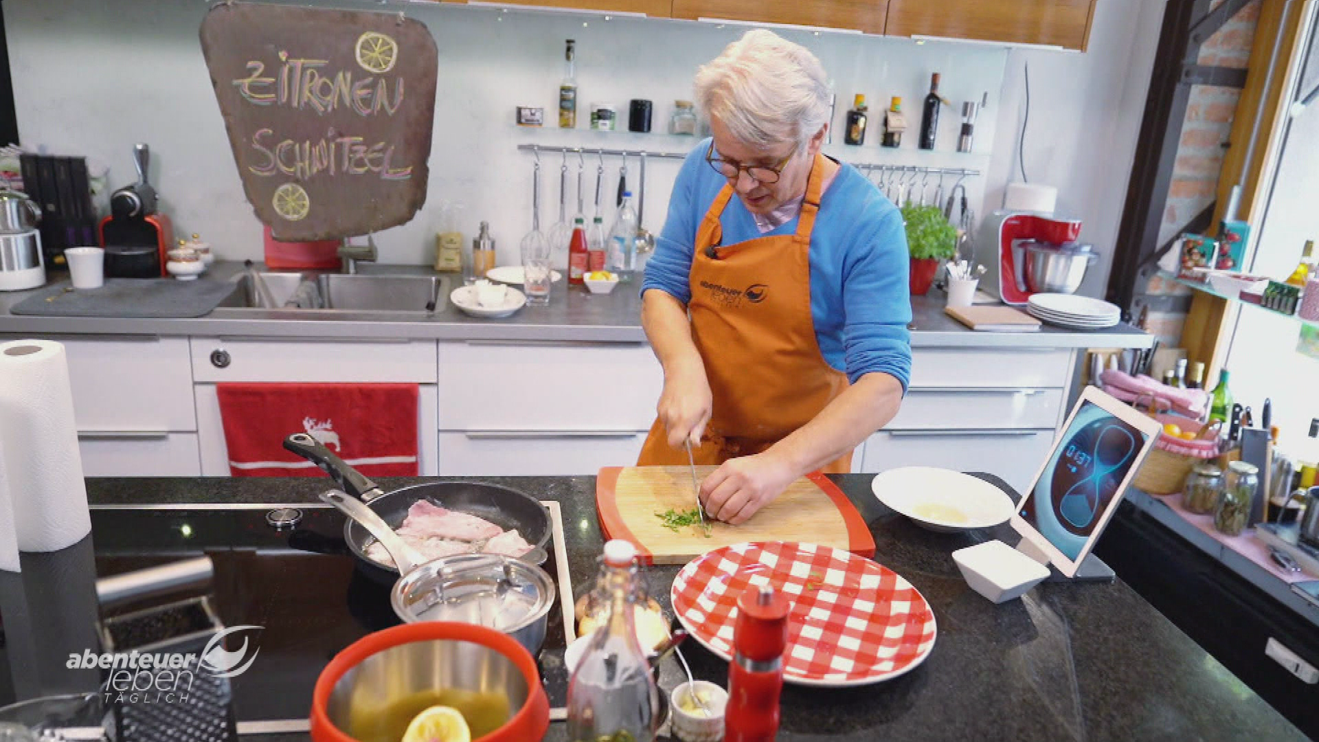 Echtzeitkochen: Zitronenschnitzel in zehn Minuten