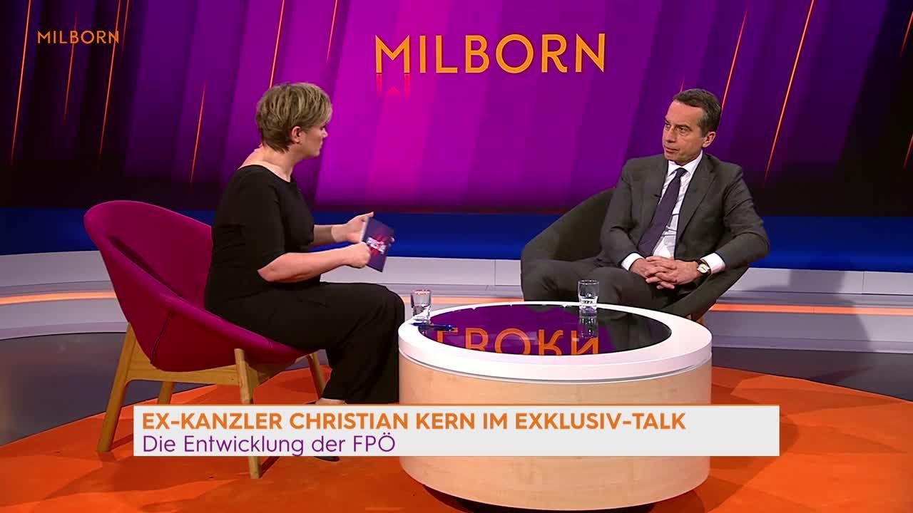 Kern und Meinl-Reisinger im Interview bei Milborn