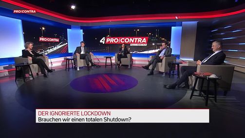 Pro und Contra  Pro & Contra - PULS 4 News-Talk - 2021 - rechtefrei Folge 3: Pro und Contra: Warum hält sich niemand mehr an die Regeln?