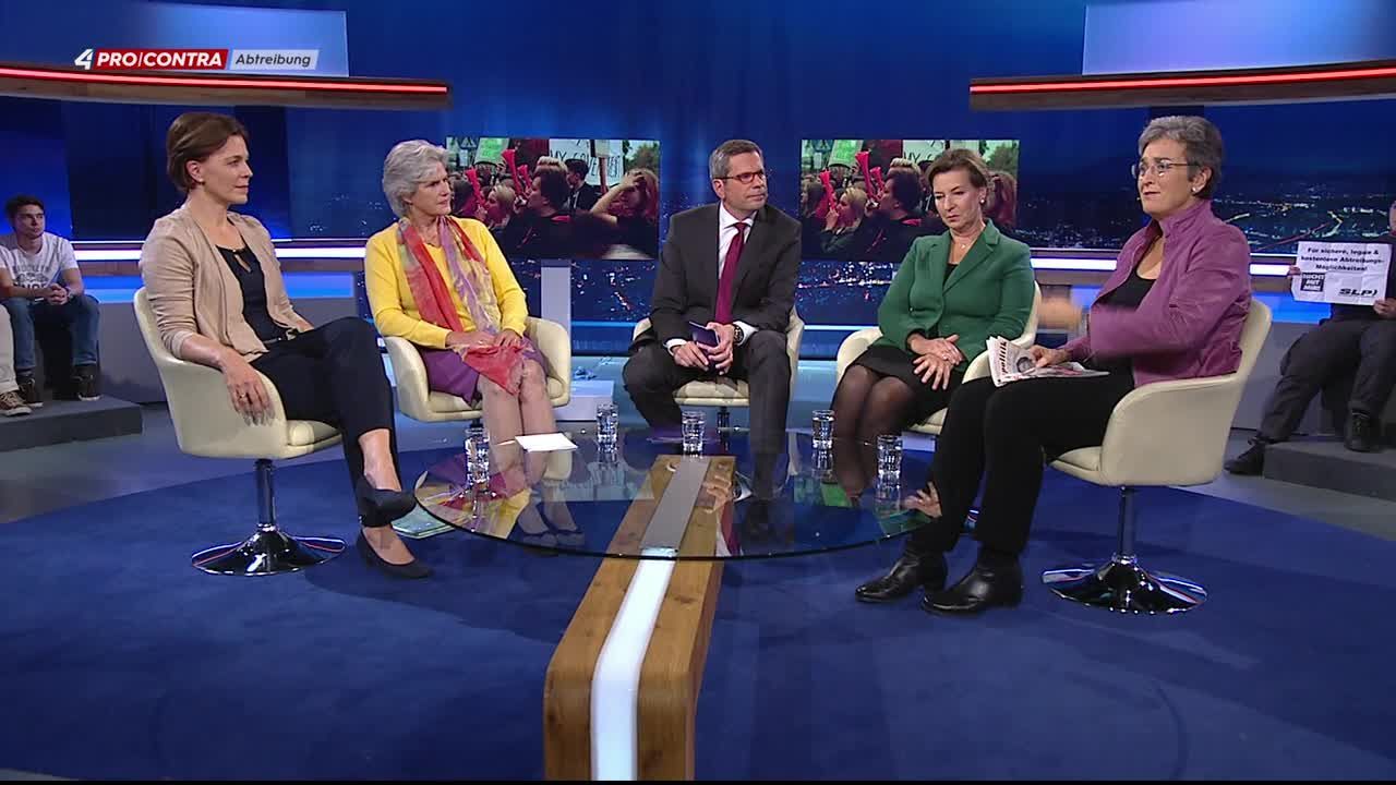 Pro und Contra der PULS 4 News Talk vom 10.10.2016