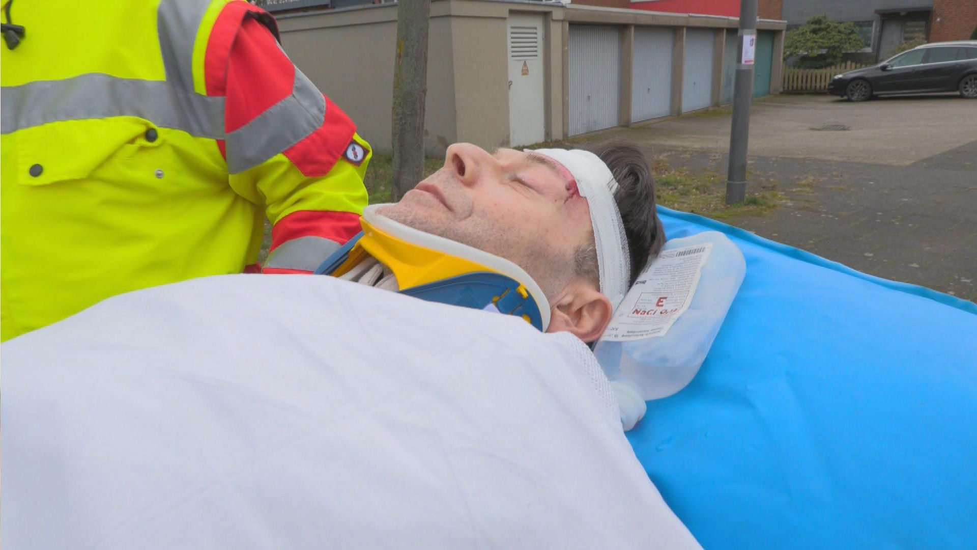 Bremsleitung manipuliert - Unfall!