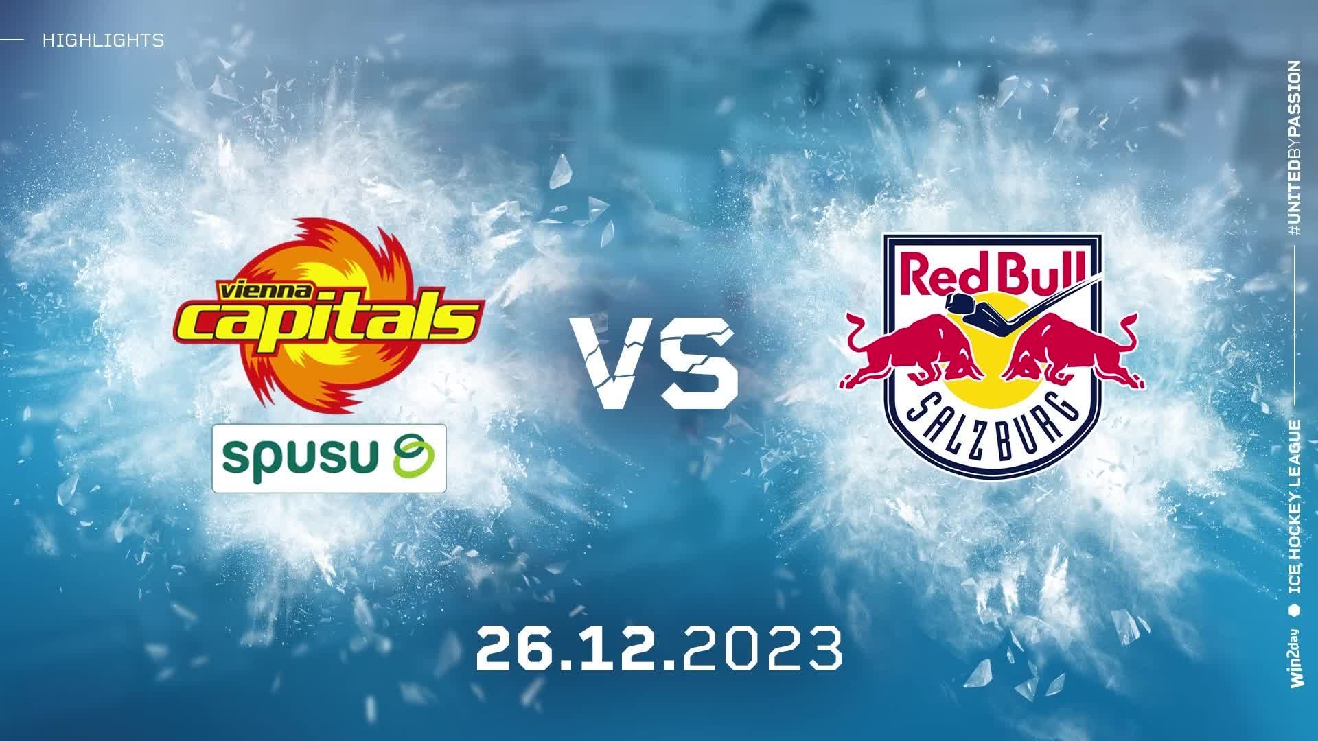 Highlights ICE Hockey League: Capitals vs. Salzburg