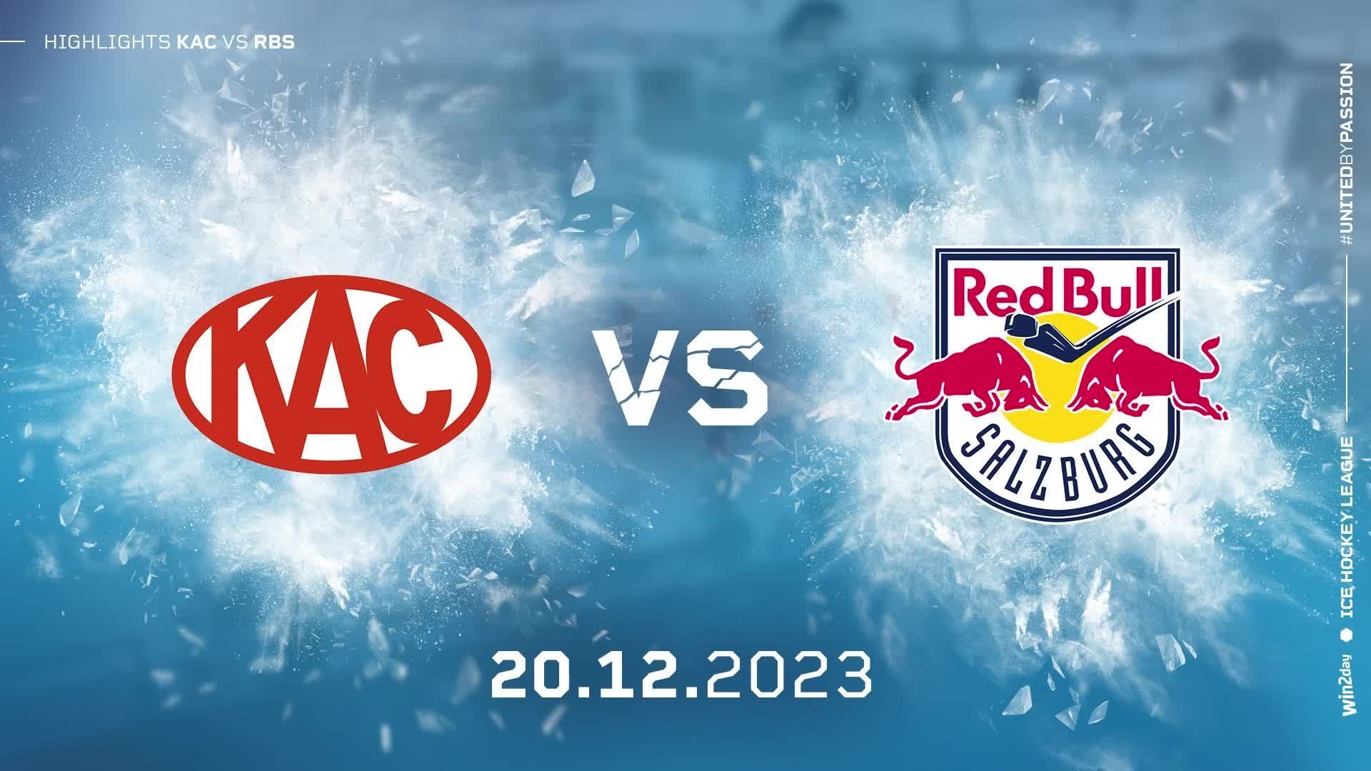 Highlights ICE Hockey League: KAC vs. Salzburg