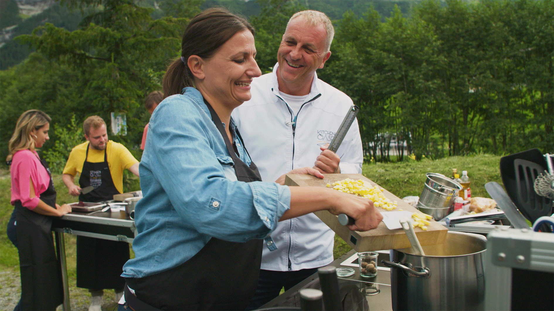 Kochen am Fuße der Eigernordwand