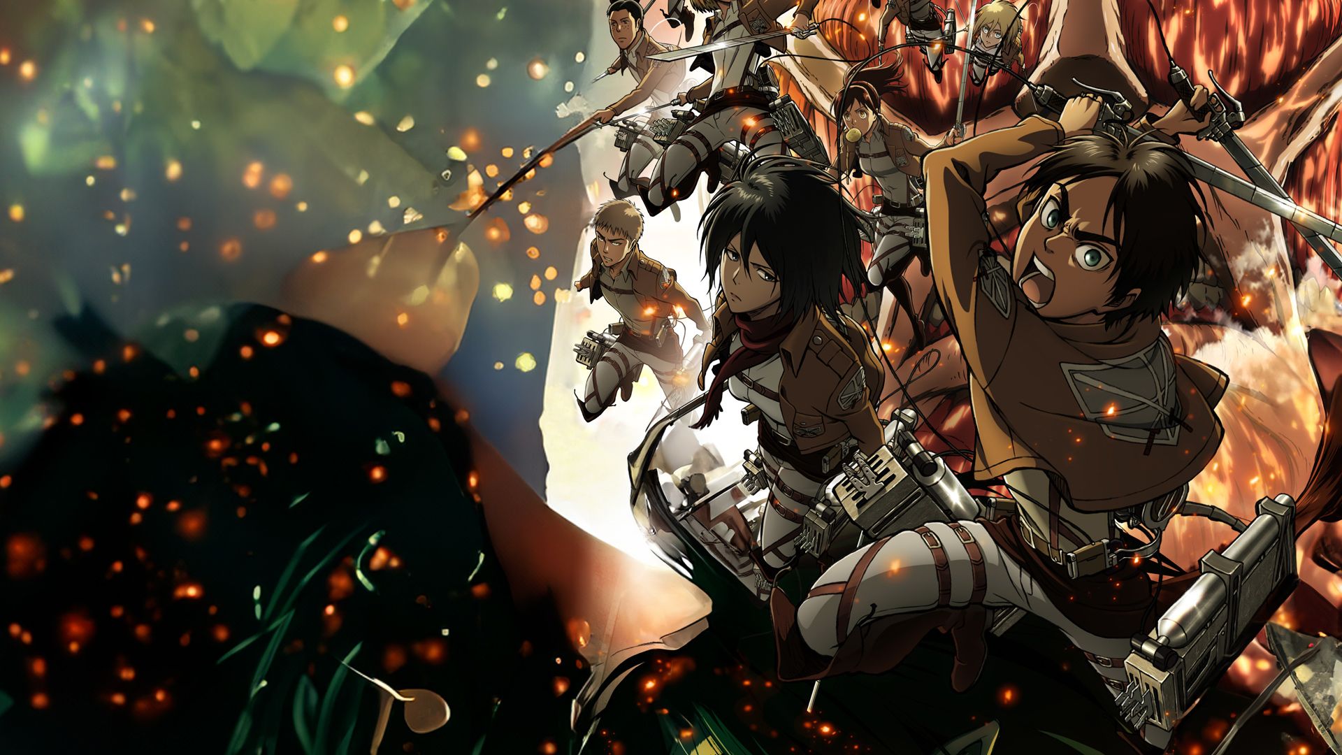 Attack on Titan Movie 1: Feuerroter Pfeil und Bogen