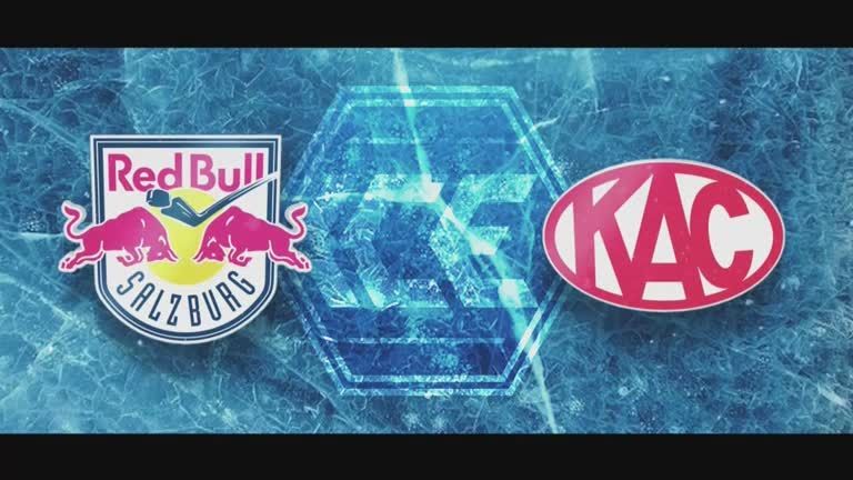 ICE Hockey League: EC Red Bull Salzburg vs. EC-KAC in voller Länge