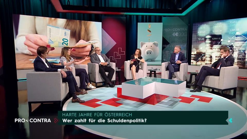 Pro und Contra: Harte Jahre für Österreich - Wer zahlt für die Schuldenpolitik?