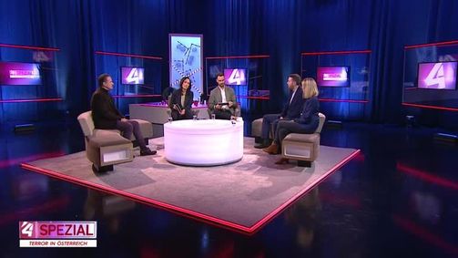 PULS 4 Spezial Puls 4 Spezial Folge 2: Terror in Österreich - Wie sicher sind wir ein Jahr danach?