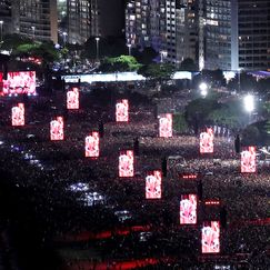 Mega-Konzert von Lady Gaga in Rio