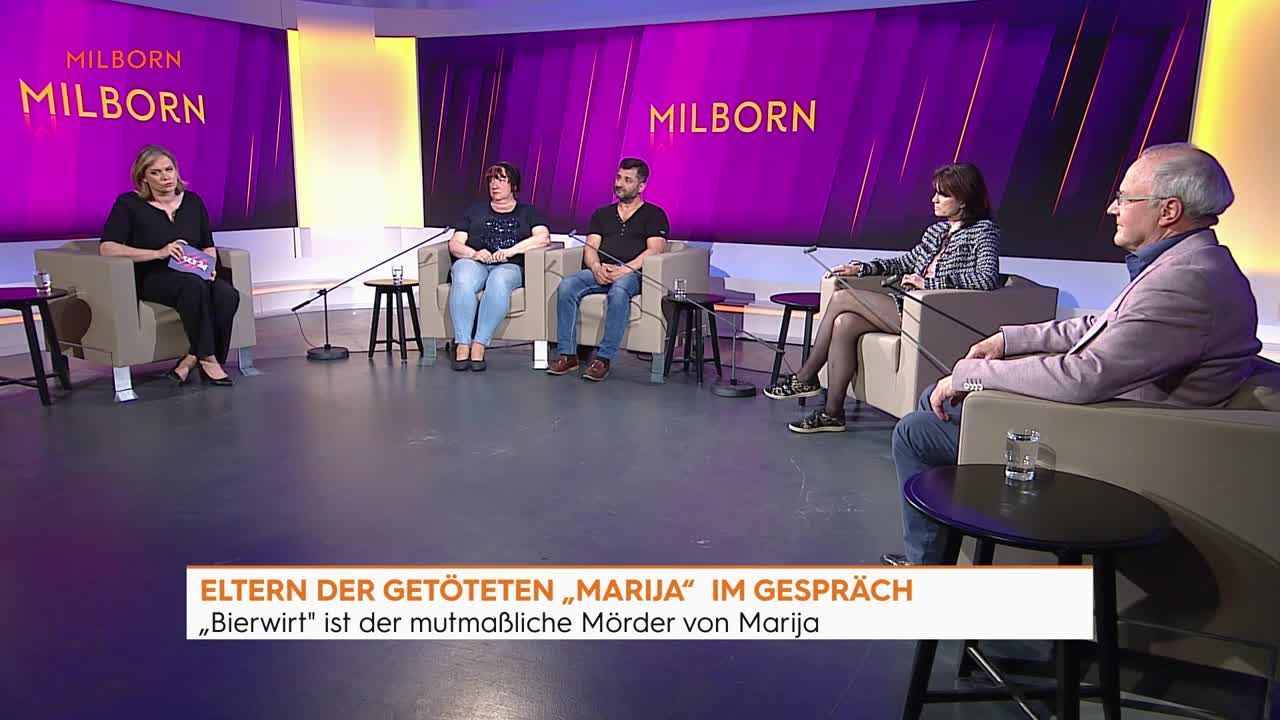 Haller, die Eltern von Marija M. und Wagner im Interview bei Milborn