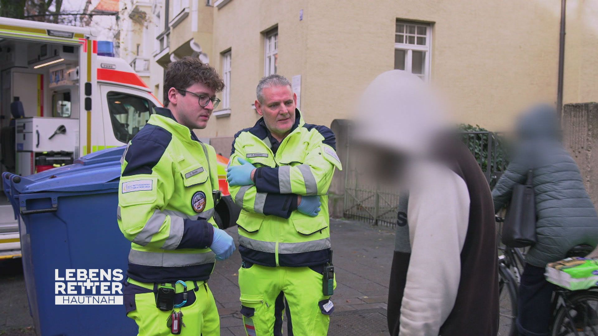 Einsatzgebiet München: Bewusstlose Person auf der Straße