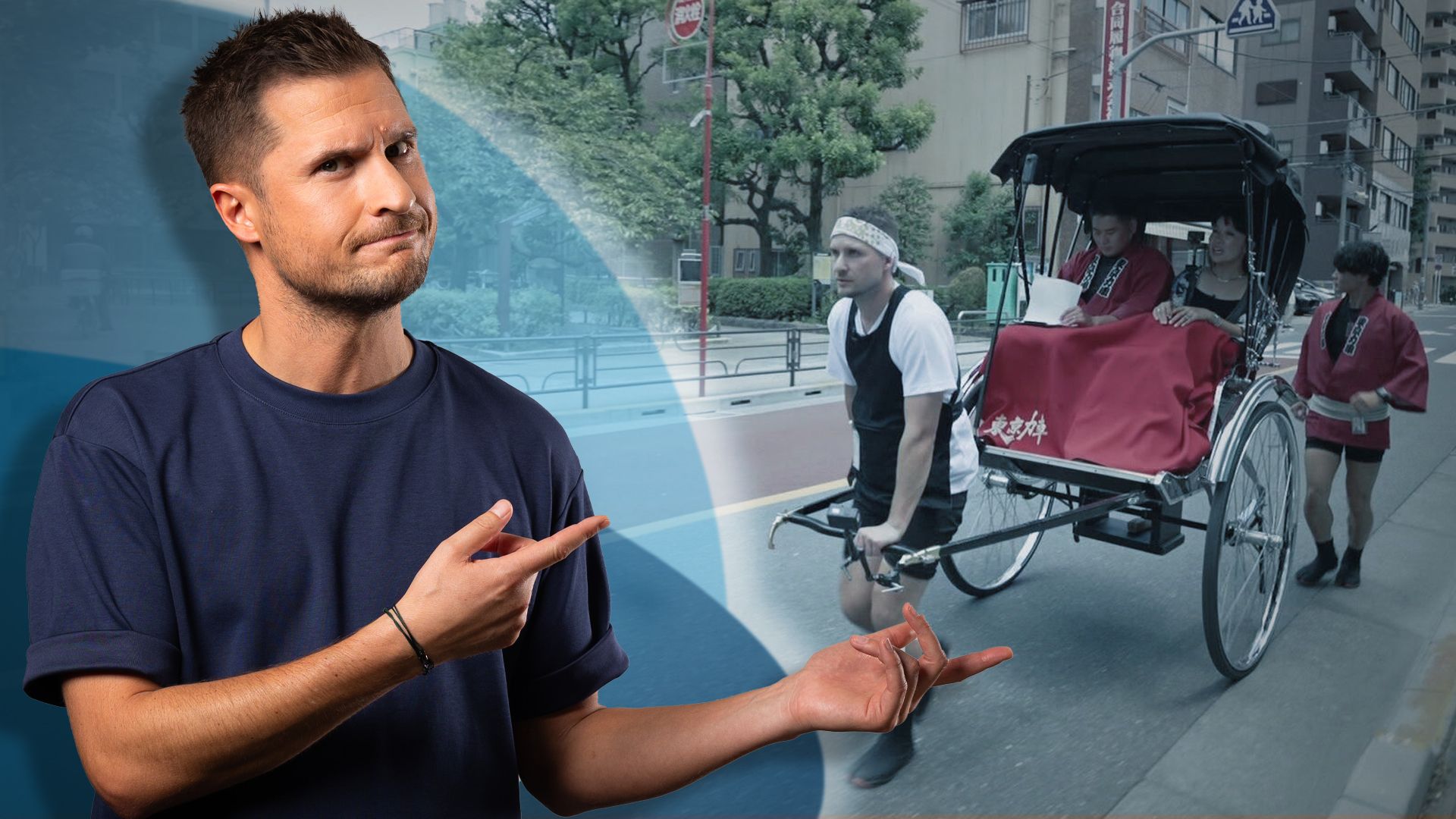 Der harte Weg zum Rikscha-Fahrer in Tokio