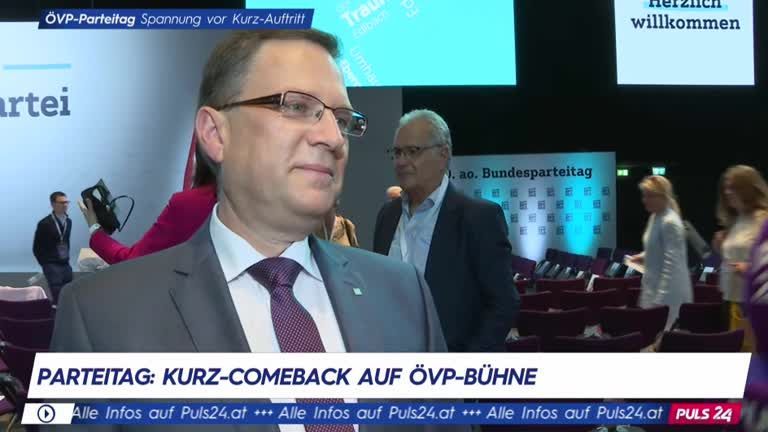 Wöginger sieht "gute Stimmung" beim ÖVP-Parteitag